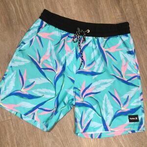 Hurley non liner swim trunks Small